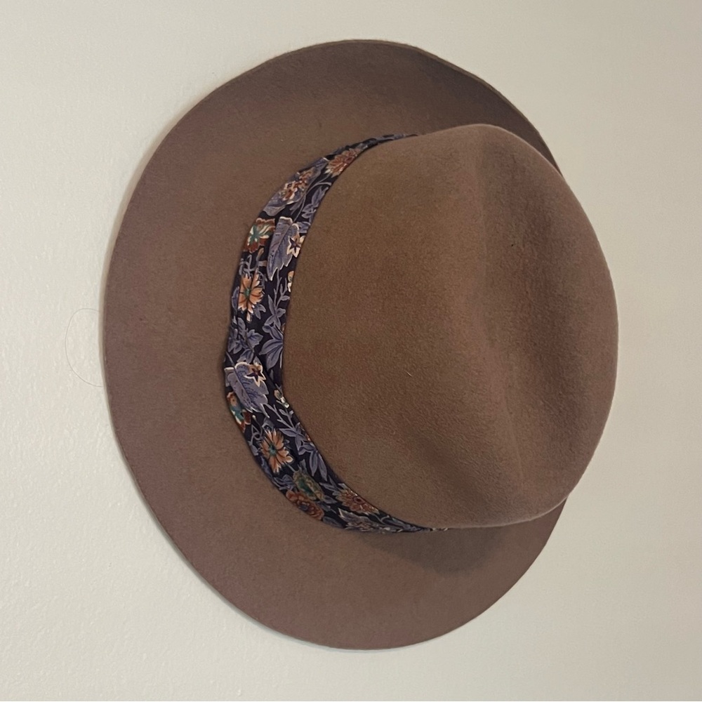 Free People/ Hat Attack Taupe Wool Fedora